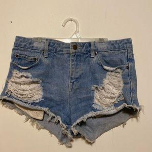 Forever 21 Jean Shorts